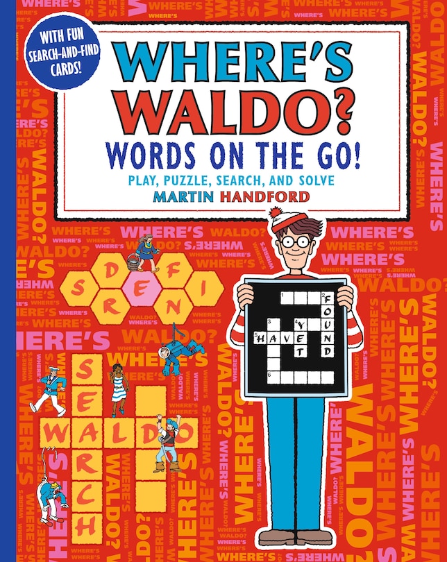 Where's Waldo? Words on the Go!: Play, Puzzle, Search and Solve