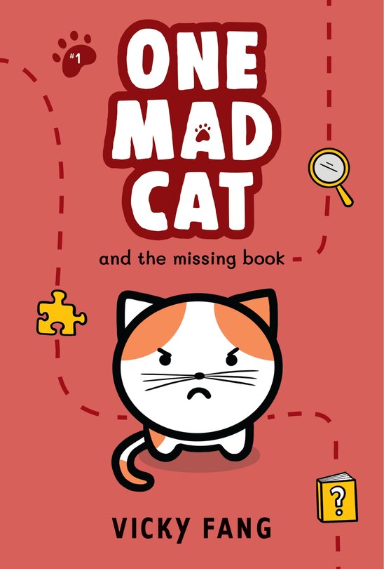 Front cover_One Mad Cat and the Missing Book