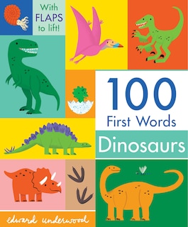 Front cover_100 First Words: Dinosaurs
