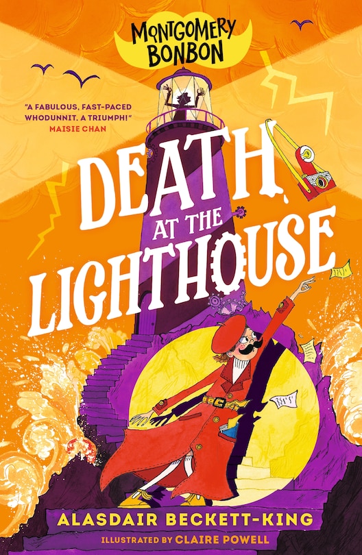 Front cover_Montgomery Bonbon: Death at the Lighthouse