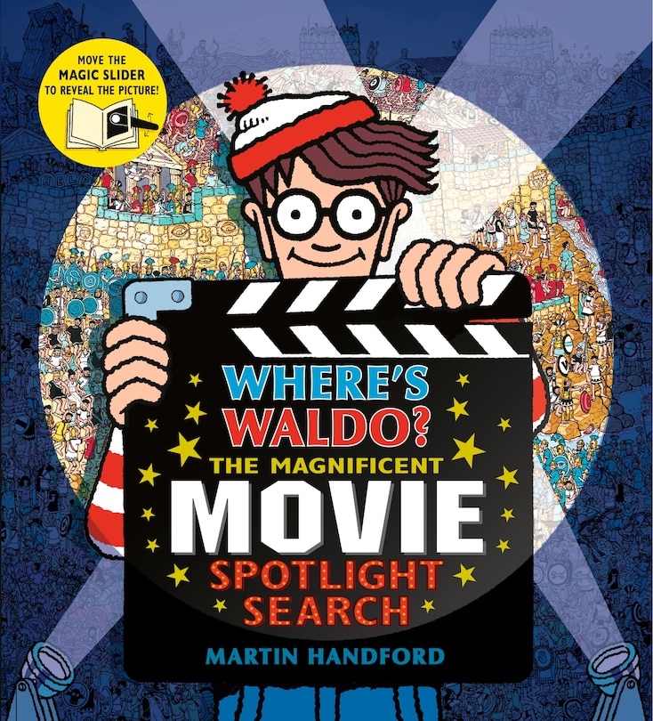 Front cover_Where's Waldo? The Magnificent Movie Spotlight Search