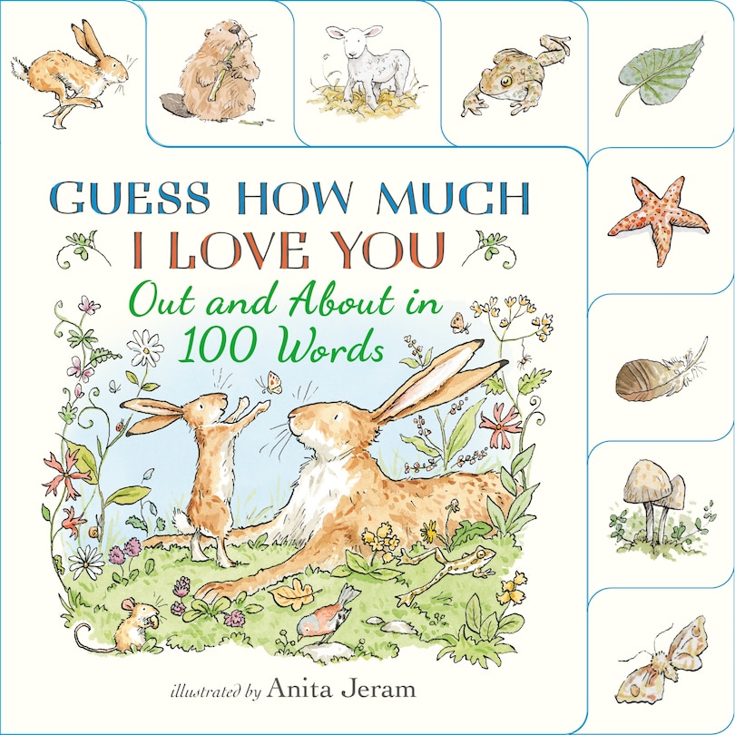 Front cover_Out and About in 100 Words: A Guess How Much I Love You Book