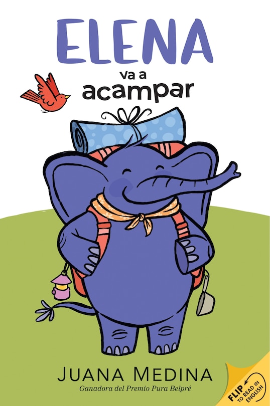 Front cover_Elena Camps/Elena va a acampar: A Dual Edition Flip Book