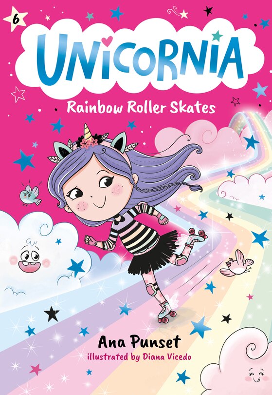Front cover_Unicornia: Rainbow Roller Skates