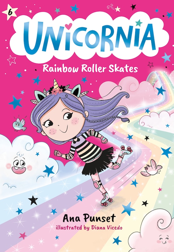 Front cover_Unicornia: Rainbow Roller Skates