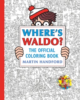Front cover_Where's Waldo? The Official Coloring Book