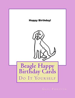 Front cover_Beagle Happy Birthday Cards