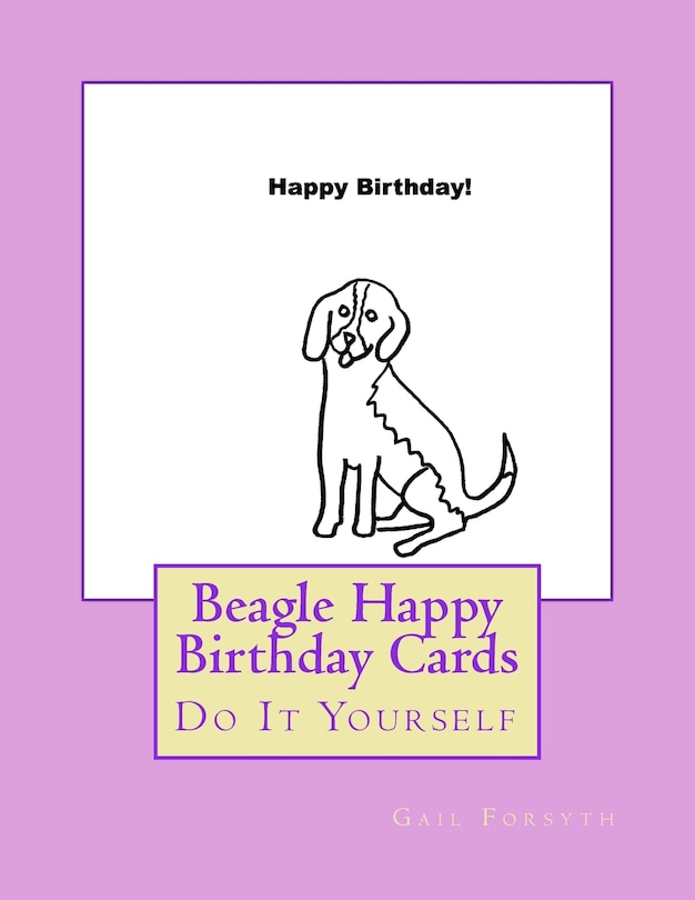 Front cover_Beagle Happy Birthday Cards