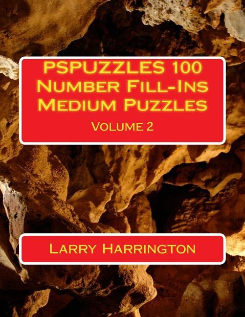 Couverture_PSPUZZLES 100 Number Fill-Ins Medium Puzzles Volume 2