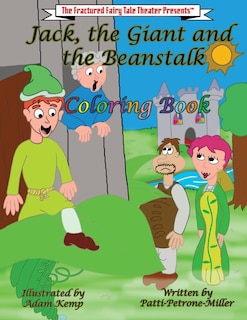 Front cover_Jack the Giant and the Beanstalk Coloring Book