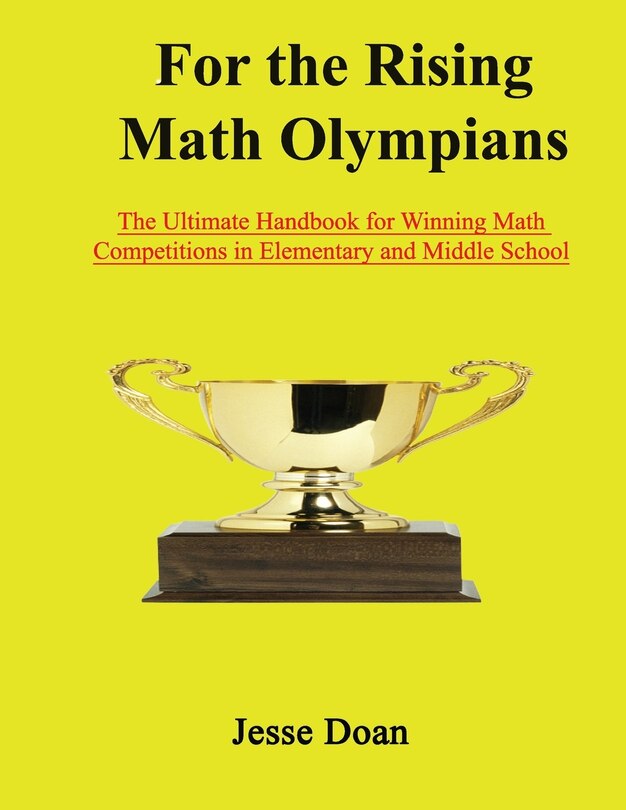 Couverture_For the Rising Math Olympians