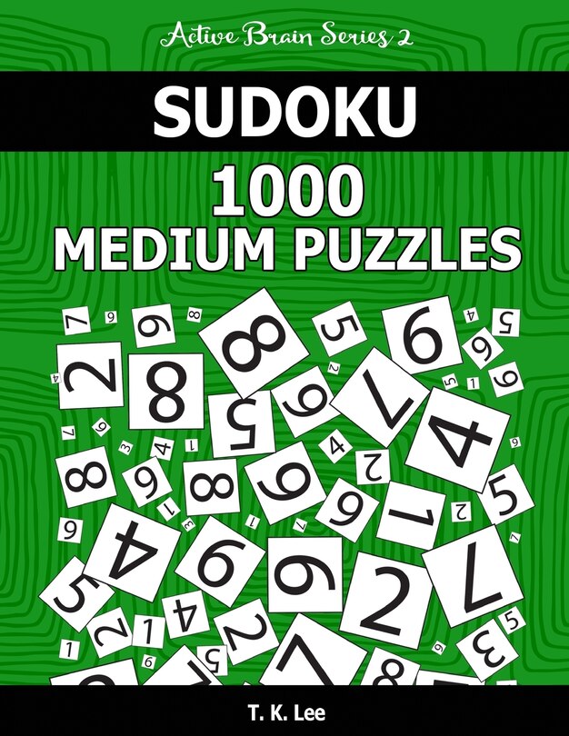 Couverture_Sudoku 1,000 Medium Puzzles