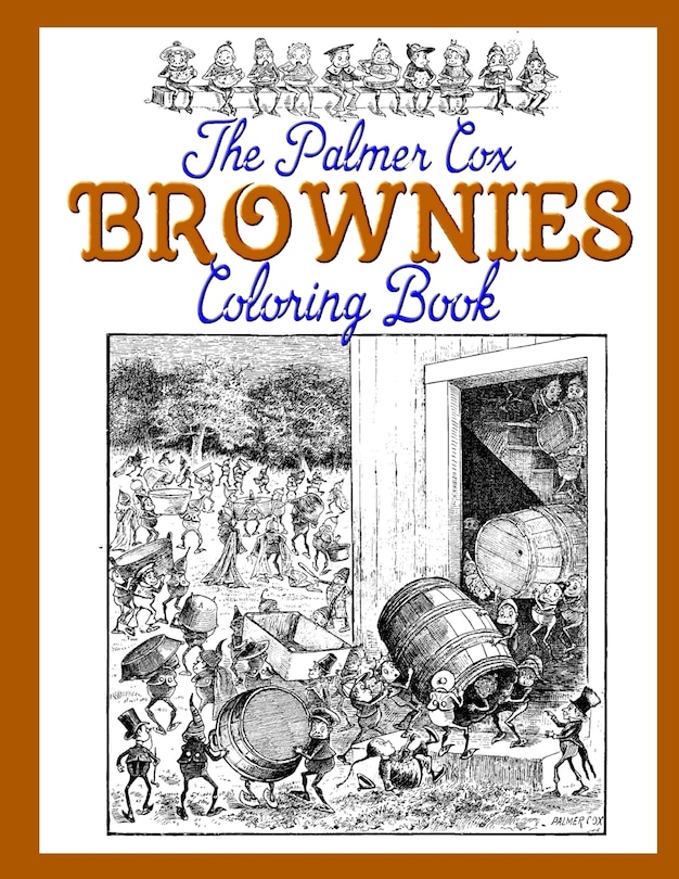 Front cover_The Palmer Cox BROWNIES Coloring Book