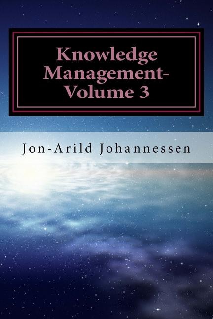 Front cover_Knowledge Management-Volume 3