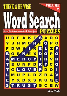 Front cover_Think & be Wise Word Search Puzzles, Volume 2