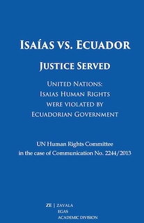 Front cover_Isaías vs. Ecuador