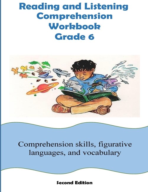 Couverture_Reading and Listening Comprehension Workbook Grade 6