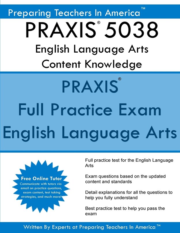 Front cover_PRAXIS 5038 English Language Arts