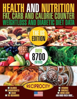 Front cover_Health and Nutrition Fat Carb & Calorie Counter Weight loss and Diabetic Diet Da