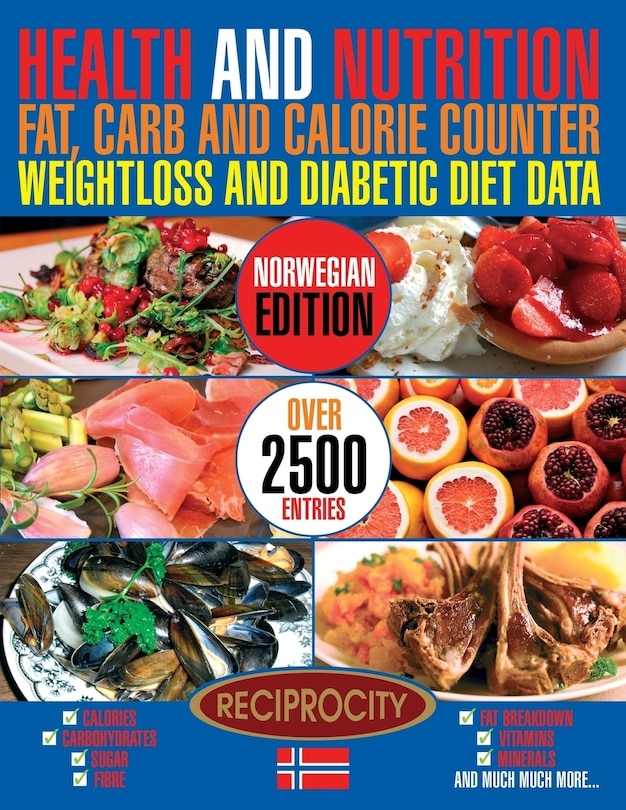 Front cover_Health and Nutrition Fat, Carb and Calorie Counter Weightloss and Diabetic Diet Data