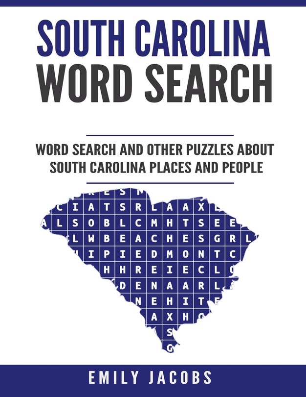 Front cover_South Carolina Word Search