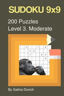 Front cover_SUDOKU 9x9 200 Puzzles