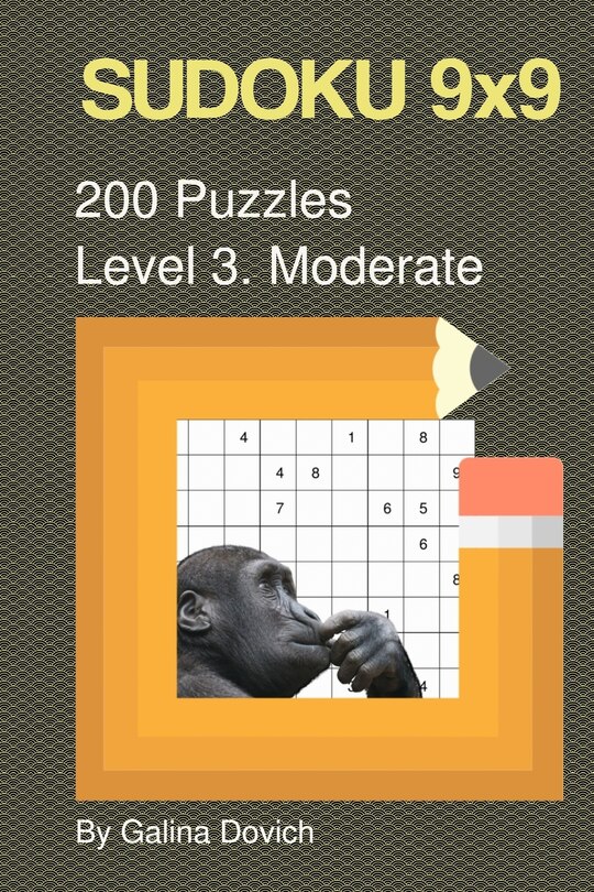 Front cover_SUDOKU 9x9 200 Puzzles