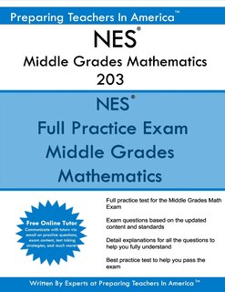 Front cover_NES Middle Grades Mathematics 203