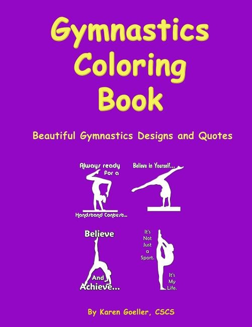 Front cover_Gymnastics Coloring Book