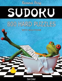 Couverture_Famous Frog Sudoku 800 Hard Puzzles With Solutions