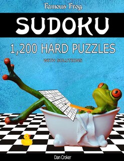 Couverture_Famous Frog Sudoku 1,200 Hard Puzzles With Solutions