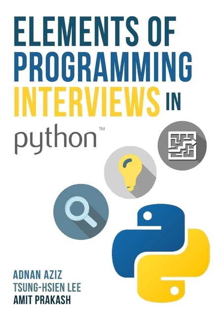 Front cover_Elements of Programming Interviews in Python