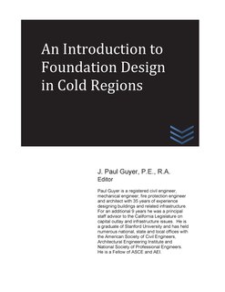 Couverture_An Introduction to Foundation Design in Cold Regions
