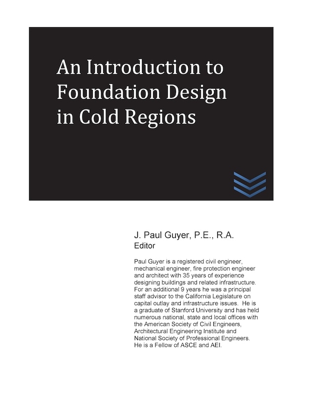 Couverture_An Introduction to Foundation Design in Cold Regions