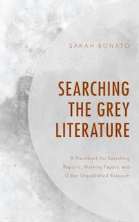 Front cover_Searching The Grey Literature