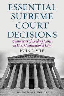 Couverture_Essential Supreme Court Decisions