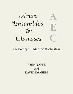 Front cover_Arias, Ensembles, and Choruses