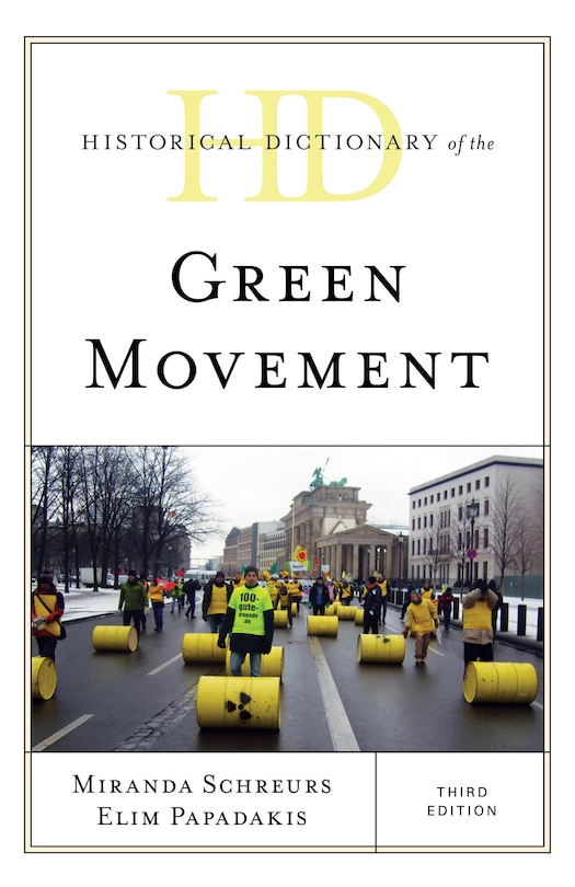 Front cover_Historical Dictionary Of The Green Movement