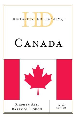Couverture_Historical Dictionary Of Canada
