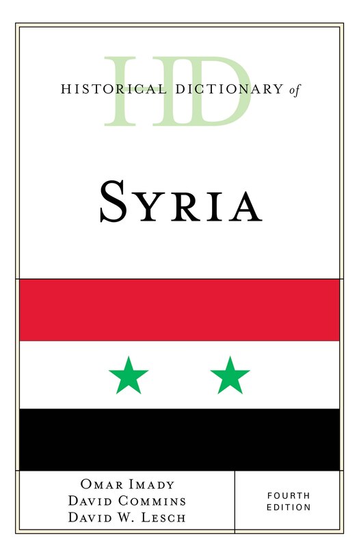 Front cover_Historical Dictionary Of Syria