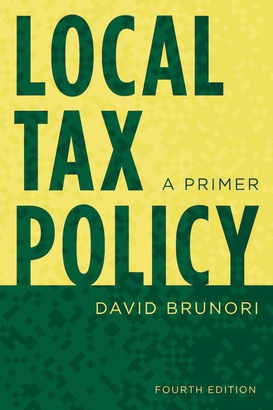 Front cover_Local Tax Policy