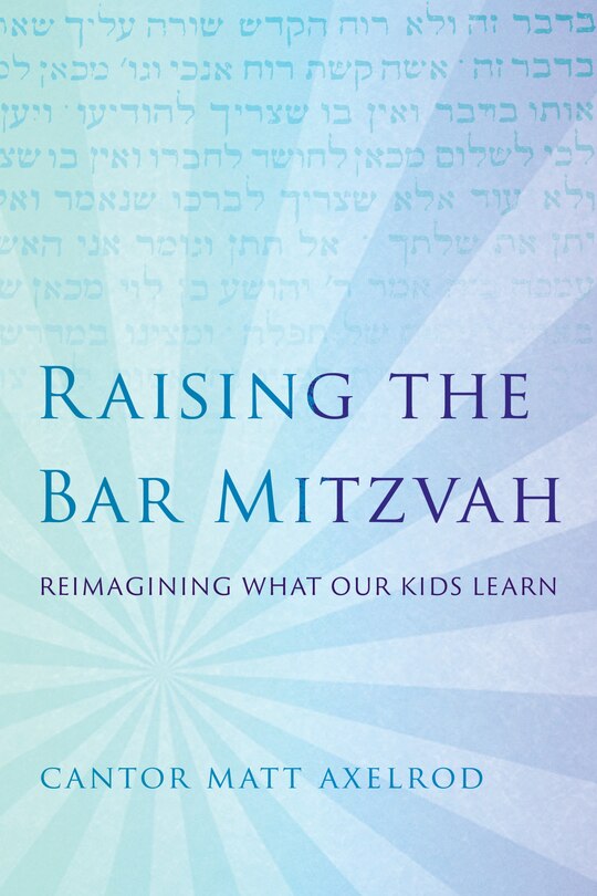 Front cover_Raising The Bar Mitzvah