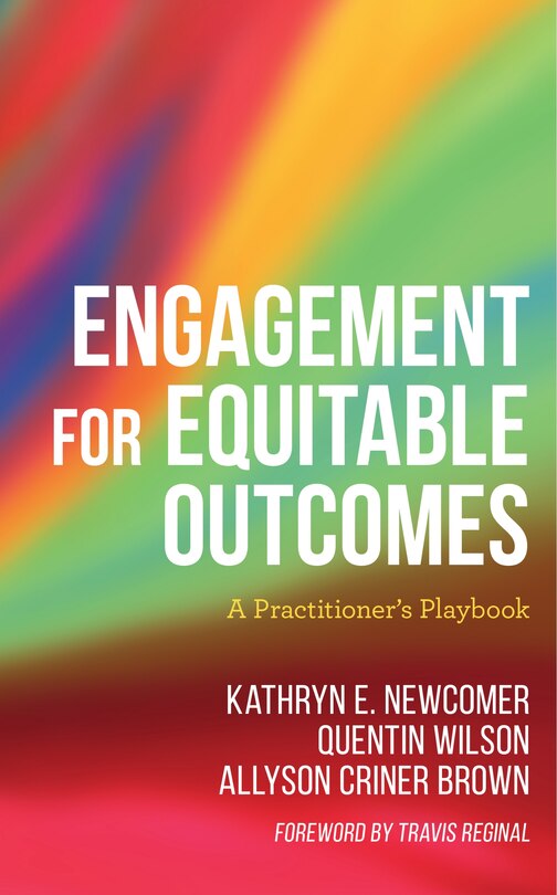 Front cover_Engagement for Equitable Outcomes