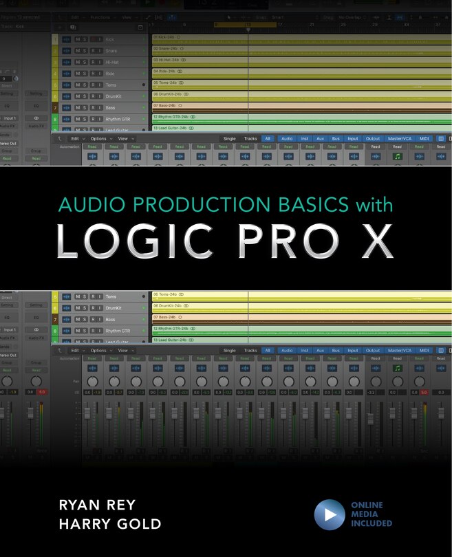 Front cover_Audio Production Basics With Logic Pro X