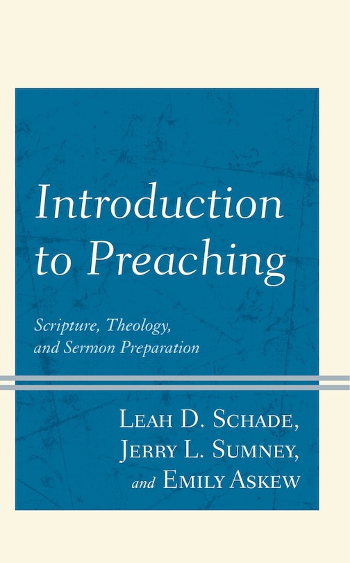 Couverture_Introduction to Preaching