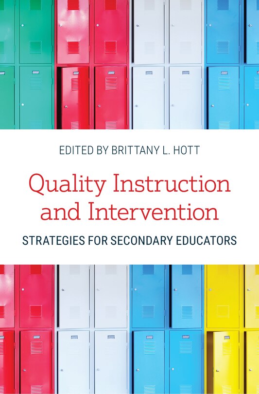 Couverture_Quality Instruction and Intervention Strategies for Secondary Educators