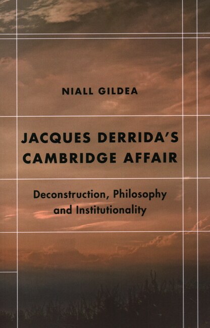 Couverture_Jacques Derrida's Cambridge Affair