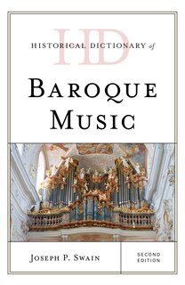Couverture_Historical Dictionary of Baroque Music