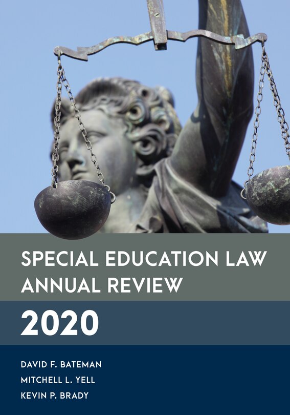 Front cover_Special Education Law Annual Review 2020