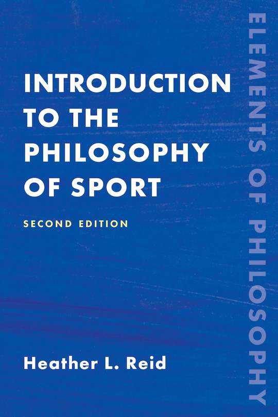 Front cover_Introduction to the Philosophy of Sport